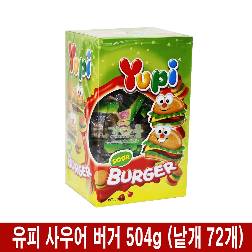 200 유피 사우어 버거 504g (낱개 72개)