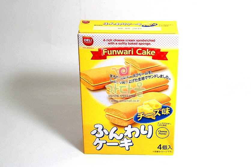 1500 치즈플레이버케이크 72g (1박스 16개)
