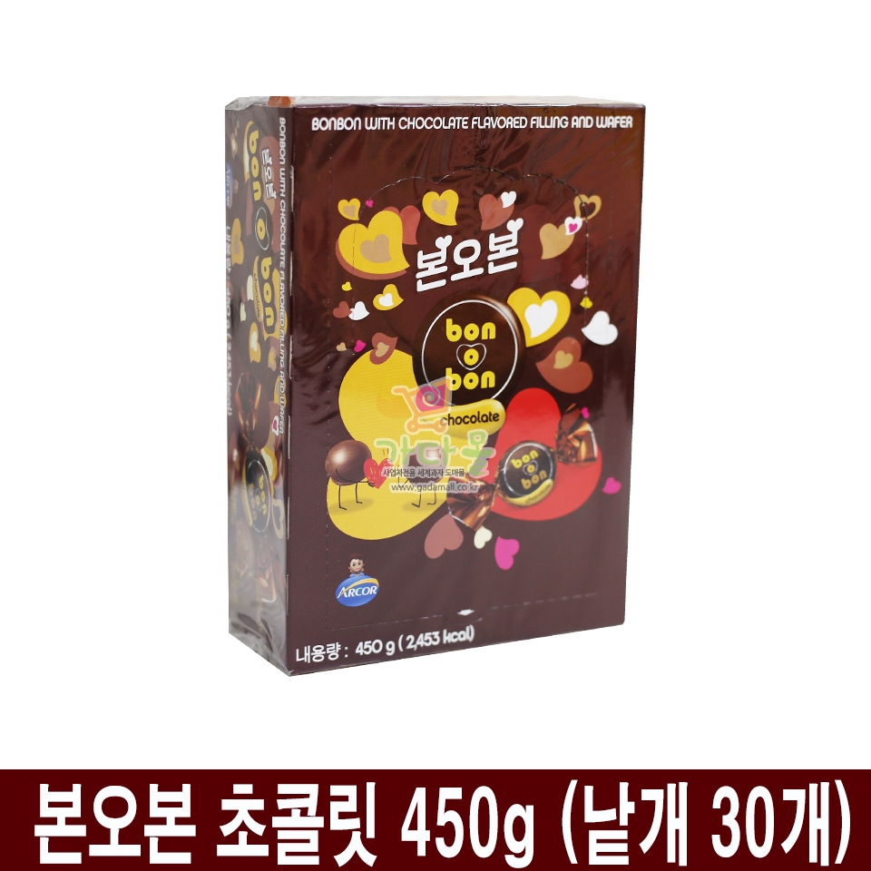 400 본오본 초콜릿 15g *30개