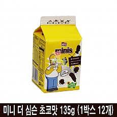 3000 미니 더 심슨 초코맛 135g (1박스 12개)
