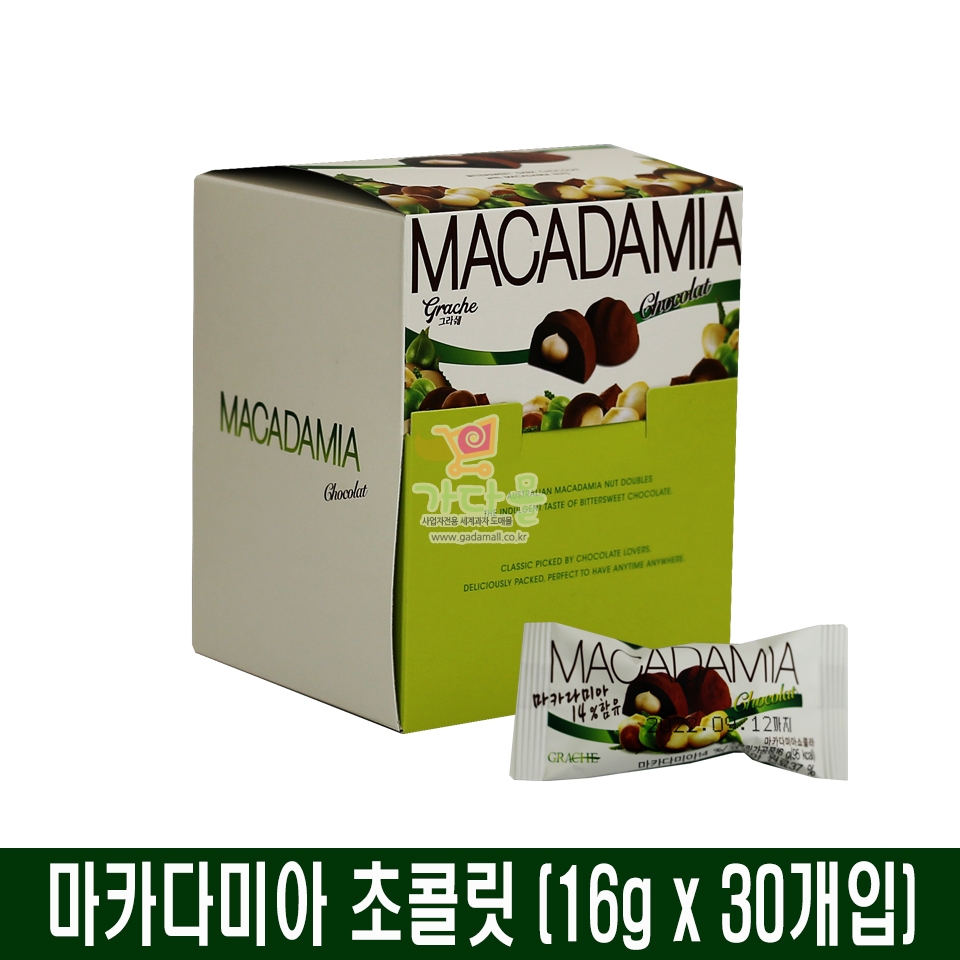 600 마카다미아 쇼콜라 16g *30개
