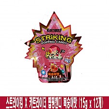 1500 스트라이킹 x 카트라이더 팝핑캔디 복숭아맛 15g *12개 (가격인상)