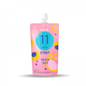 1000 빙그레 곤약 젤리 복숭아 130g (1박스 30개)