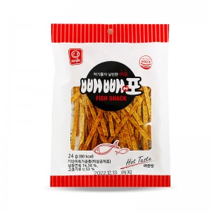 1000 한진 빼빼포 매운맛 24g (1박스 30개)