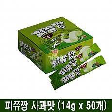 200 피쮸짱 사과맛 14g *50개 (개별 바코드 없음) (가격인상)