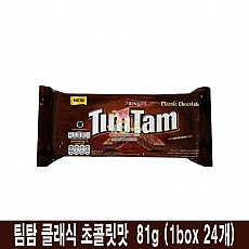 1500 팀탐 초코 맛 81g (1박스 24개)