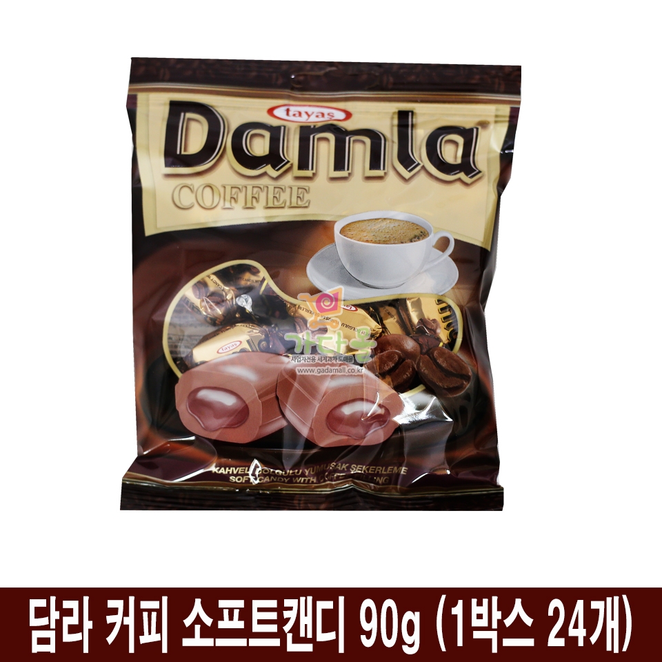 1000 담라 커피 소프트캔디 90g (1박스 24개)