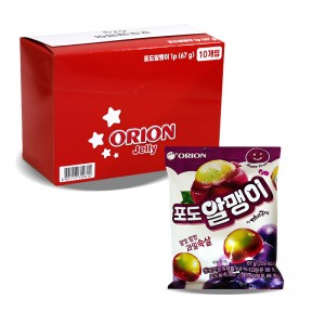 1500 오리온 포도 알맹이 마이구미 81g*9개입 (가격인상)