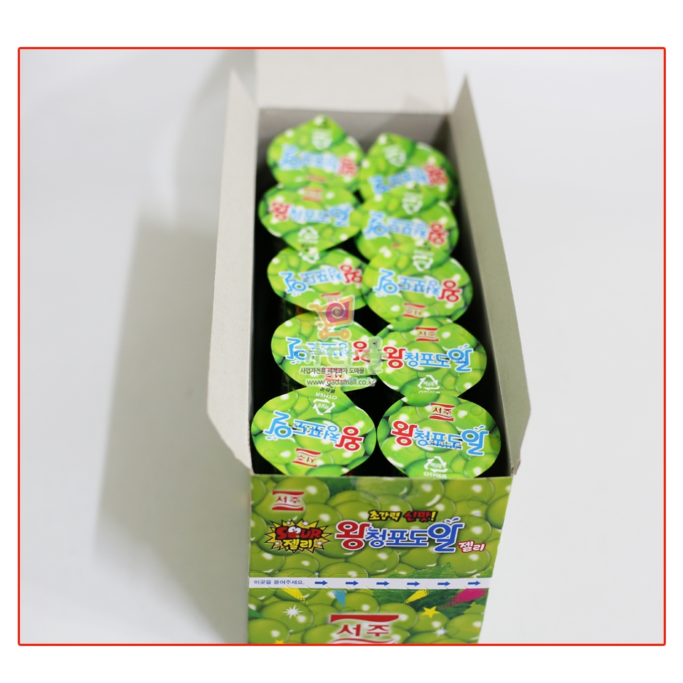 1500 서주 사우어 왕청포도알 젤리 40g*10개