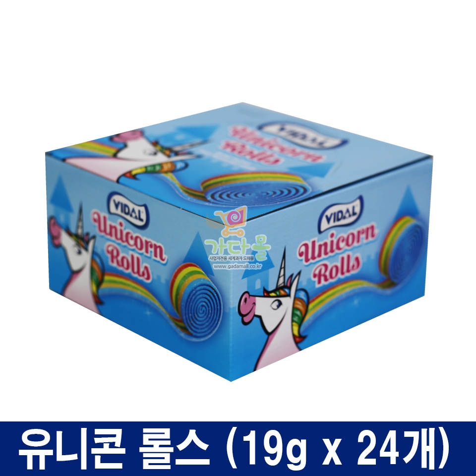 700 비달 유니콘 롤스 19g *24개