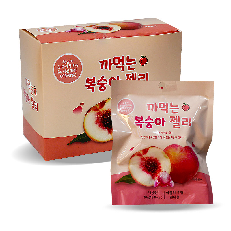 1000 까먹는 복숭아 젤리 40g*15개