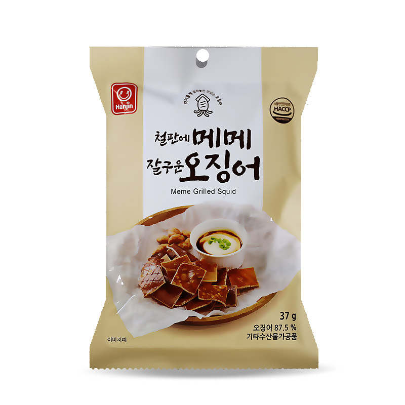 2000 한진 철판에 메메  잘구운 오징어 37g (1박스 20개)