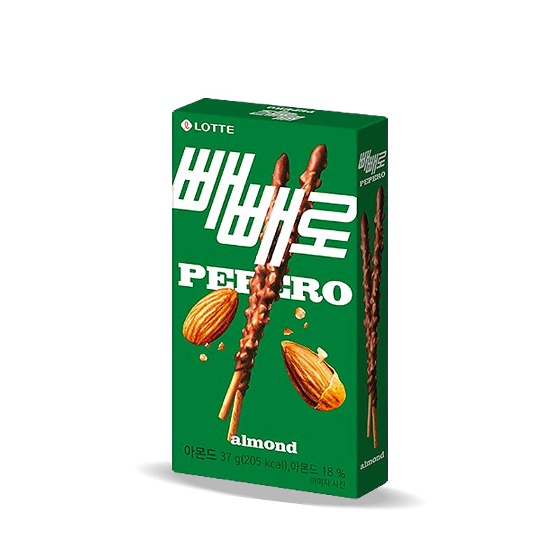 2000 롯데 빼빼로 아몬드 37g (1박스 40개)