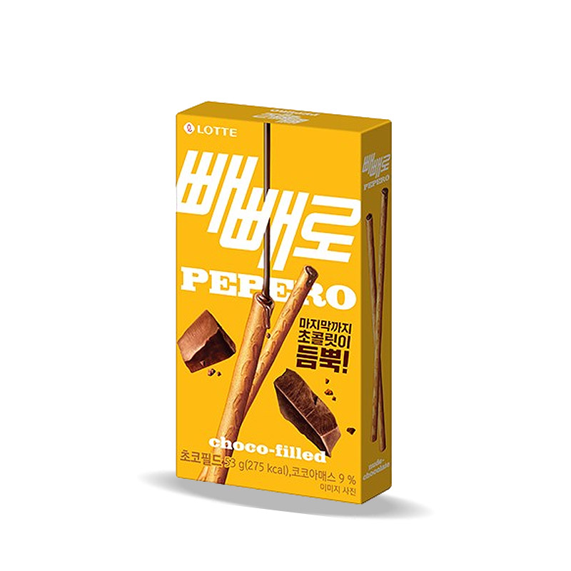 2000 롯데 빼빼로 초코필드 53g (1박스 40개)
