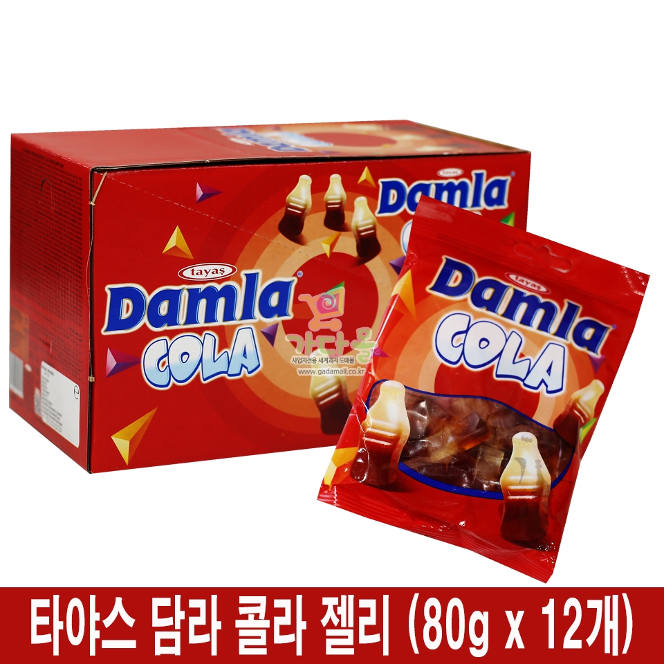 1500 타야스 담라 콜라 젤리 80g *12개