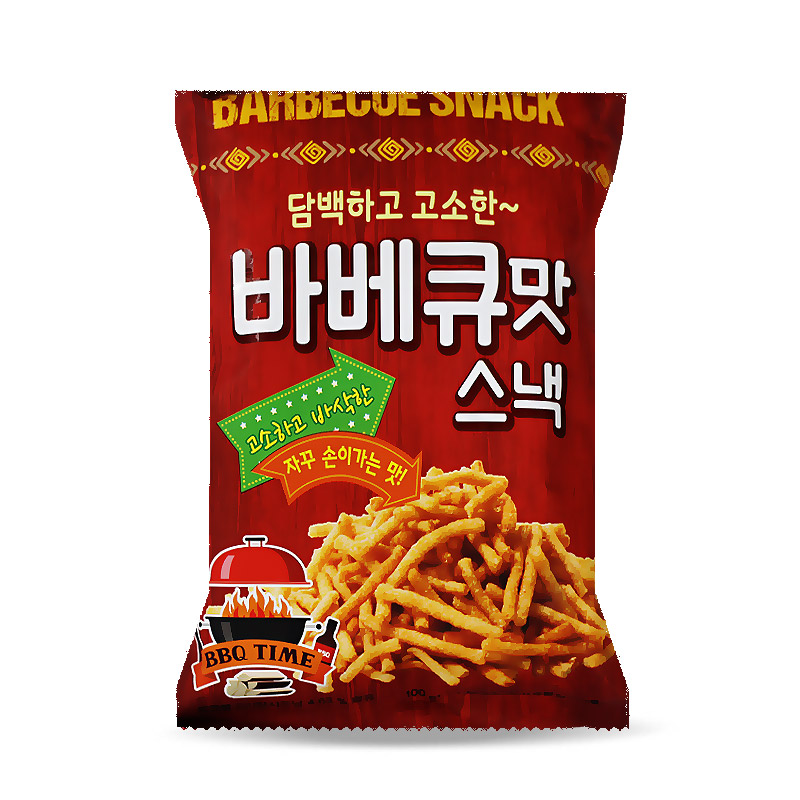 1000 바베큐맛 스낵 100g *20개