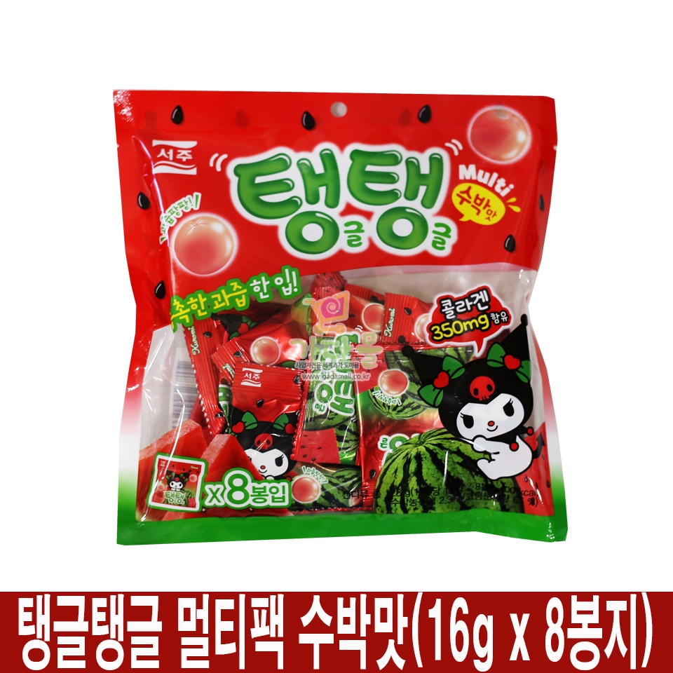 5500 서주 탱글탱글 멀티팩 수박맛 16g *8봉