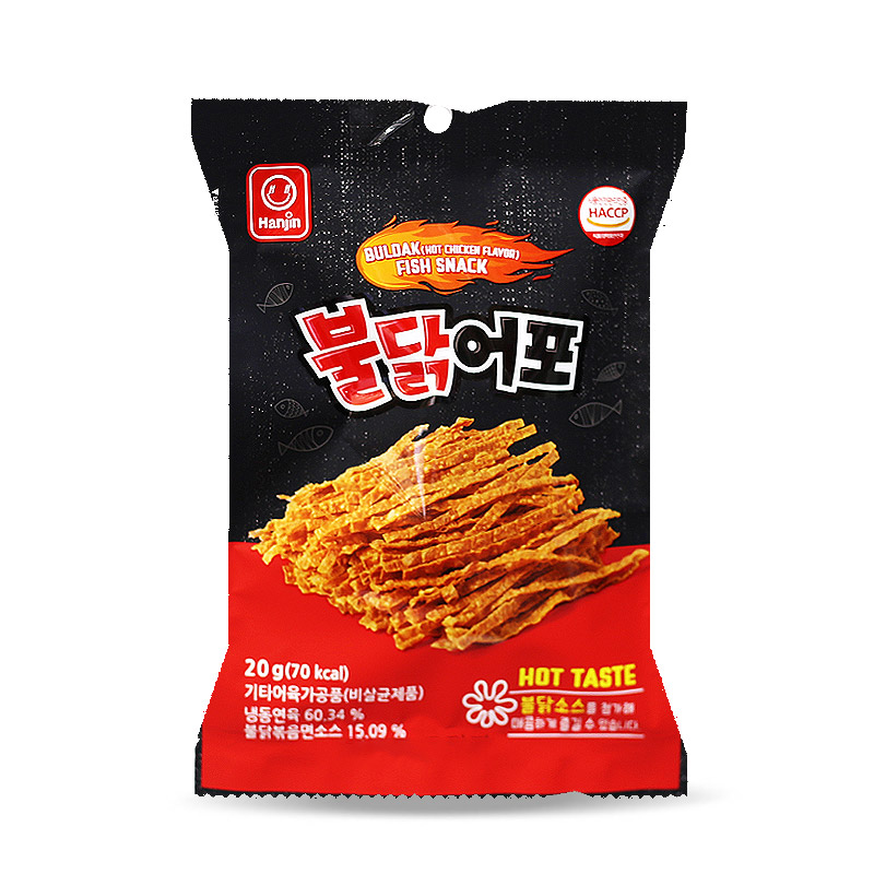 1000 한진 불닭 어포 20g (1박스 30개)