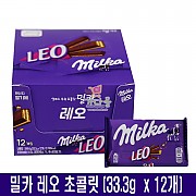 1200 밀카 레오 초콜릿 33.3g *12개