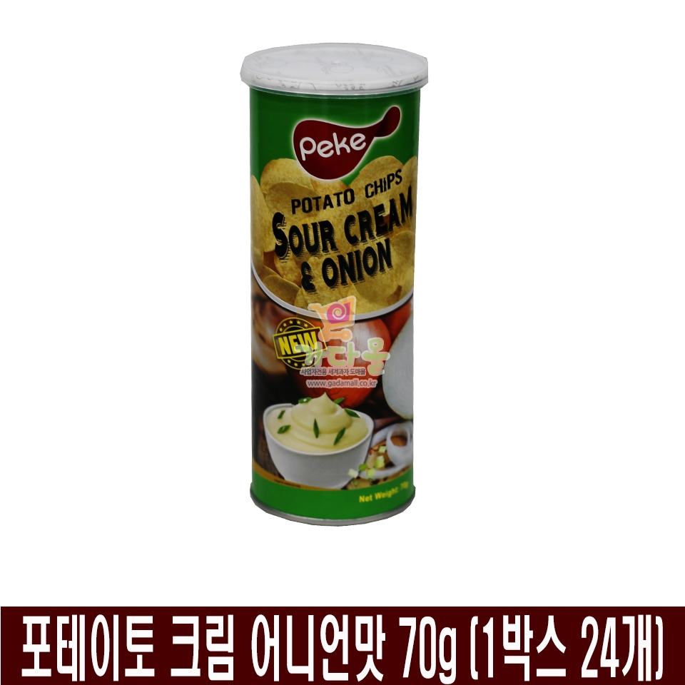 2000 포테이토 크림 어니언맛 70g (1박스 24개)