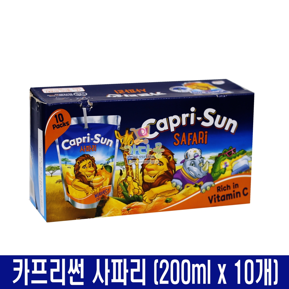 1000 카프리썬 사파리 200ml *10개