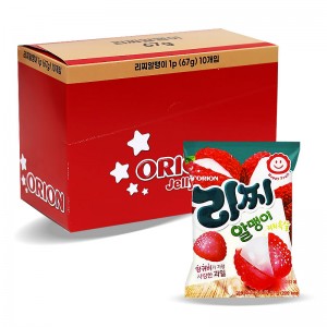 1500 오리온 리찌 알맹이 81g *10개입 (가격인상)