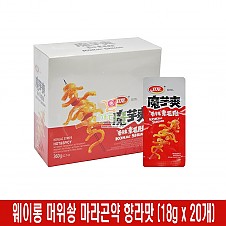 500 웨이롱 머위솽 마라곤약 향라맛 18g *20개