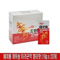 500 웨이롱 머위솽 마라곤약 향라맛 18g *20개
