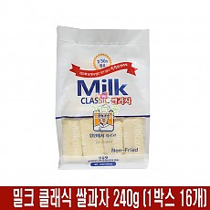 3500 밀크 클래식 쌀과자 240 g (1박스 16개)
