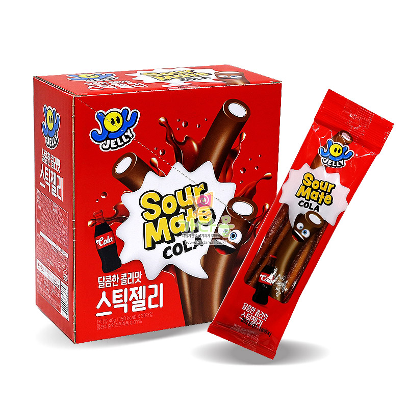 600 조이젤리 사워메이트 콜라맛 40g*20개