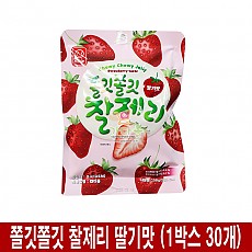 1200  쫄깃쫄깃 찰제리 딸기맛  (1박스 30개)
