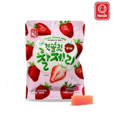 1200  쫄깃쫄깃 찰제리 딸기맛 150g (1박스 30개)