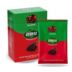 2800 피치 라바삭 젤리 석류맛 35g *12개 (편의점 3사 판매중)