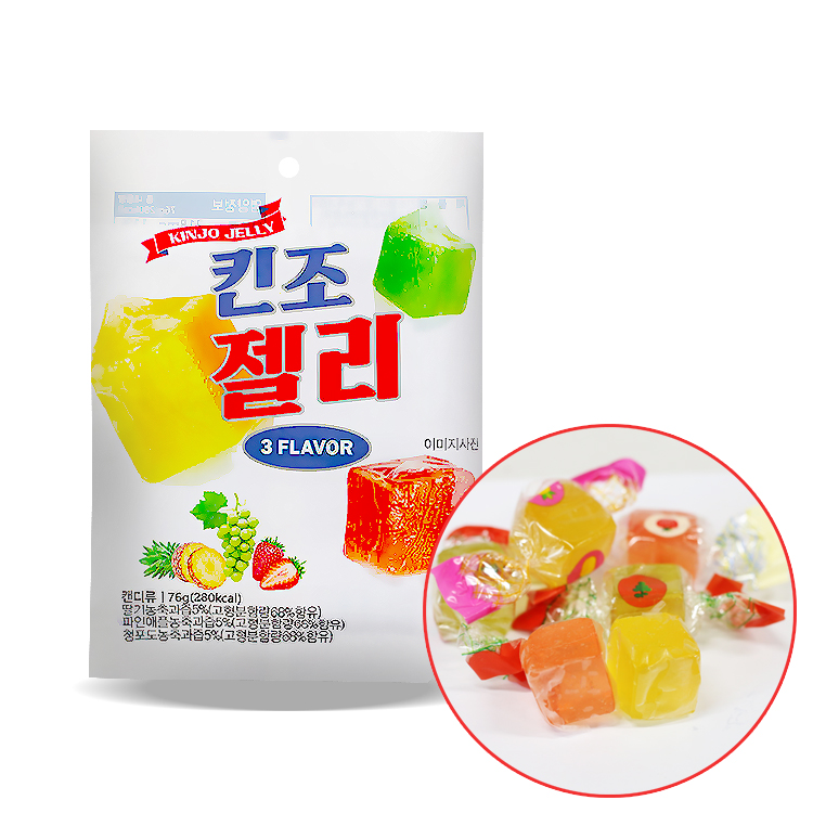 2500 피치)킨조젤리 76g *12입 (편의점 3사 판매)