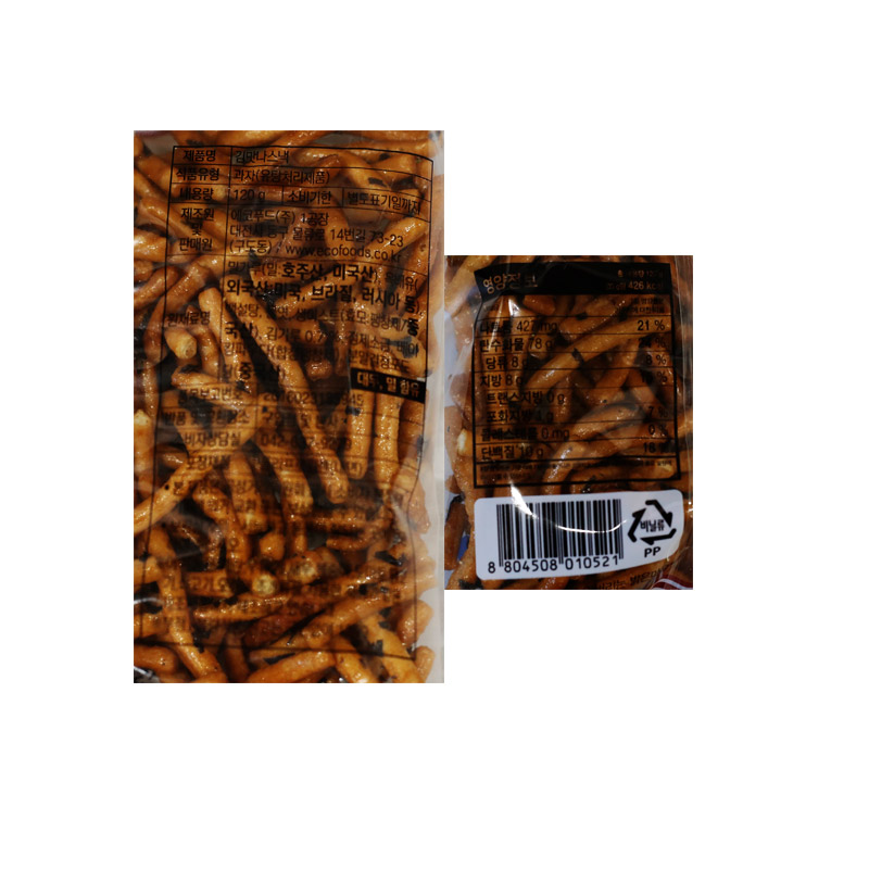 1000 김맛나 스낵 120g*20개