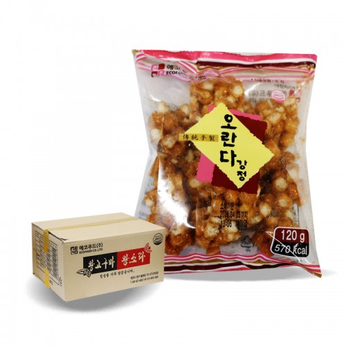 1000 에코 오란다 강정 스낵 120g*20개