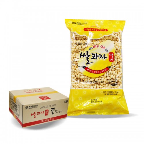 1000 에코 쌀과자말이 70g*20개