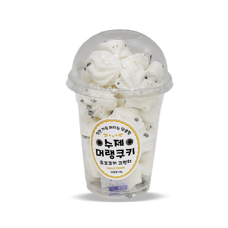 3500 수제 머랭쿠키 초코쿠키 크런치 30g *12개