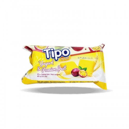 1000 티포 요거트&패션후르츠크림 쿠키 60g (1박스 50개)