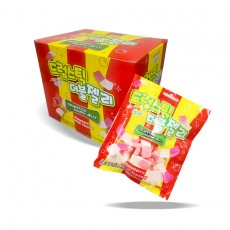 1200 선영 드럼스틱 더블젤리 라즈베리향&밀크향 100g*10개