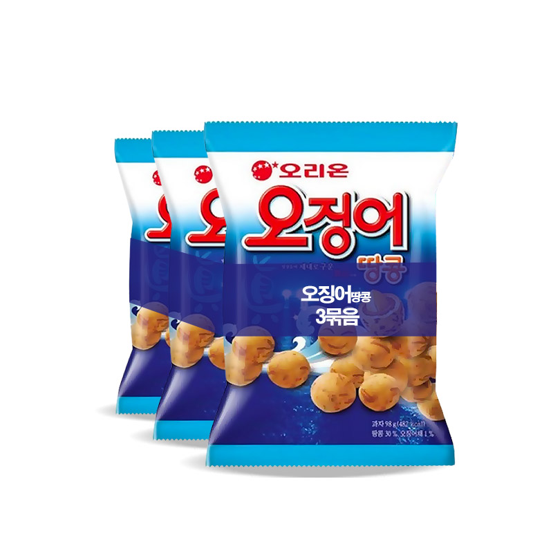 5000 오리온 오징어땅콩 98g *3개묶음