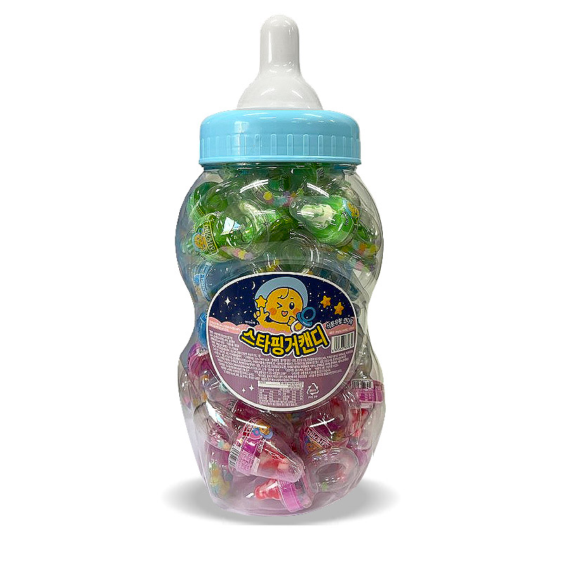 500 스타핑거 캔디 5g*60개입 (사과,딸기,블루베리맛)