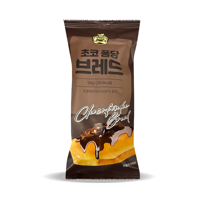 1000  목화 초코퐁당 브레드 94g *10봉 (1박스 30개) 천원빵