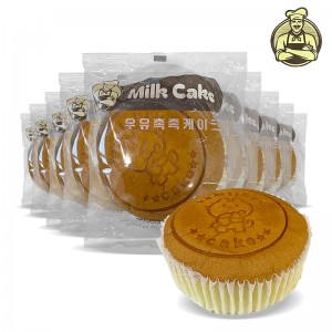 1000 우유촉촉 케이크 90g *10봉 (1박스 30개) 천원빵