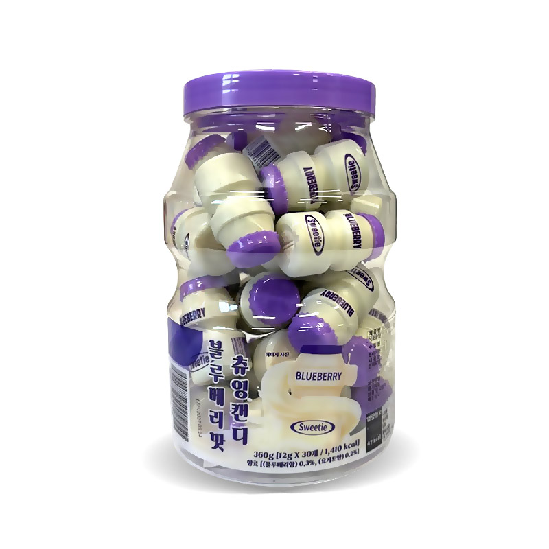 500 유신우통상 블루베리 츄잉캔디 12g *30개입