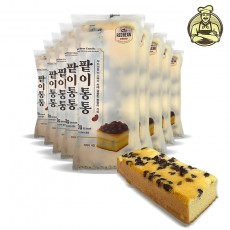 1000 목화 팥이통통 브레드 90g *10봉 (1박스 48개) 천원빵