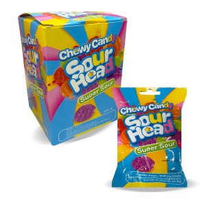 600 유앤아이 사워헤드 츄잉캔디 15g*12개