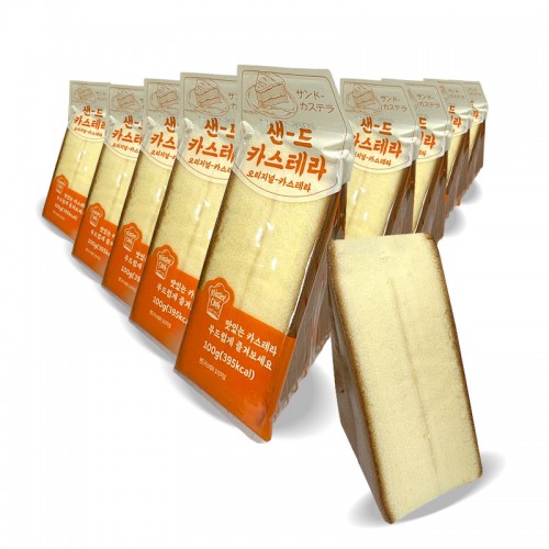 1000 샌드카스테라 오리지널 100g*10봉 (한박스 40개) 천원빵