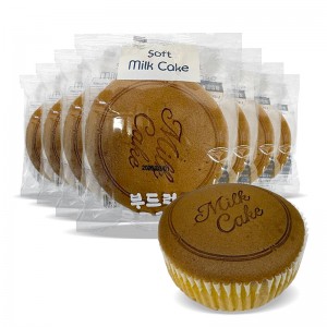 1000 목화 부드러운 우유 케이크 90g*10개  (1박스 36개) 천원빵