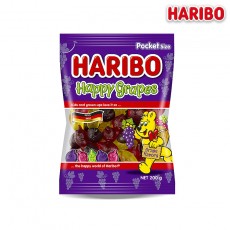 (행사) 2000 하리보 해피그레이프 200g (1박스 30개)